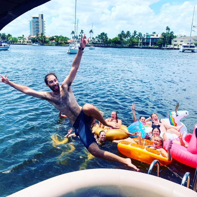 Party Pontoon Boat W/ Captain, Private up to 12PPL - Group Size and Customization