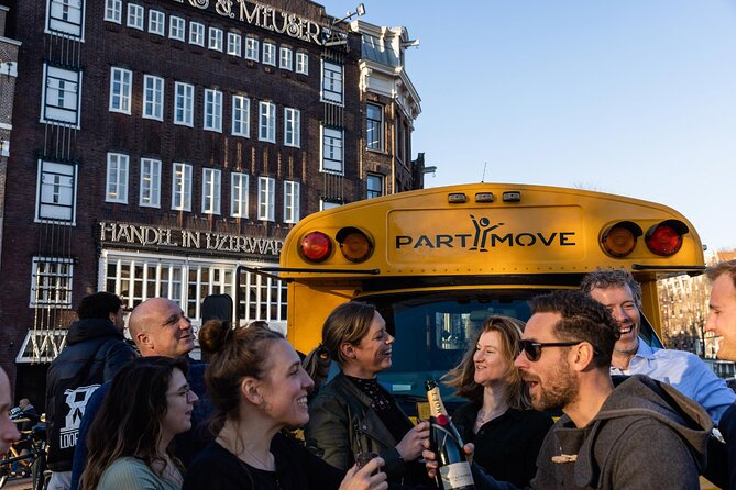 Partybus Amsterdam for 15 Persons (1 Hour Drive) - Highlights of the Experience