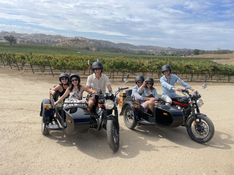 Paso Robles: Wine Country Sightseeing Tour by Sidecar - Safety Briefing