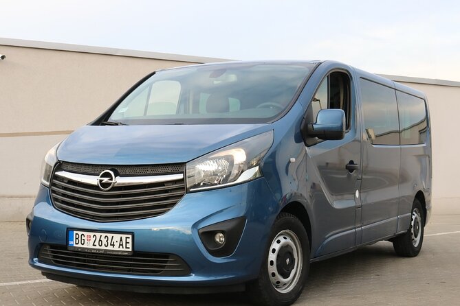 Passenger Transport to or From the Airport in Belgrade - Destinations Covered