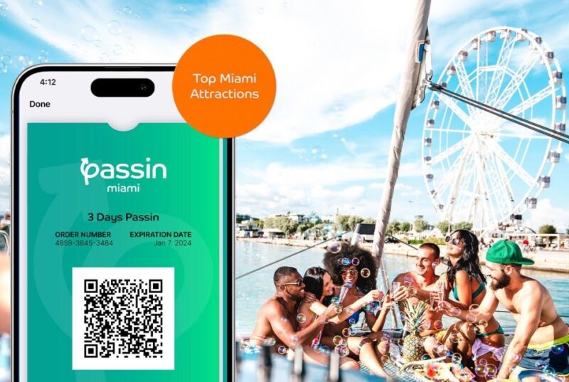 Passin Miami - All Inclusive Miami Pass W/ Airport Transfer - Included Attractions and Experiences