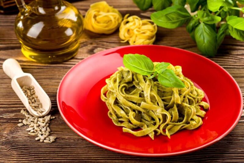 Pasta Cooking Class With Pesto Sauce Making in Rome Center - Pasta and Pesto Making Activities
