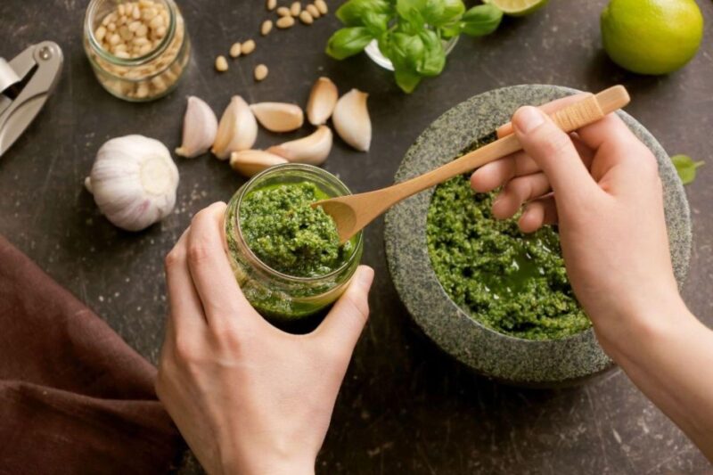 Pasta Cooking Class With Pesto Sauce Making in Rome Center - Culinary Benefits of Pesto