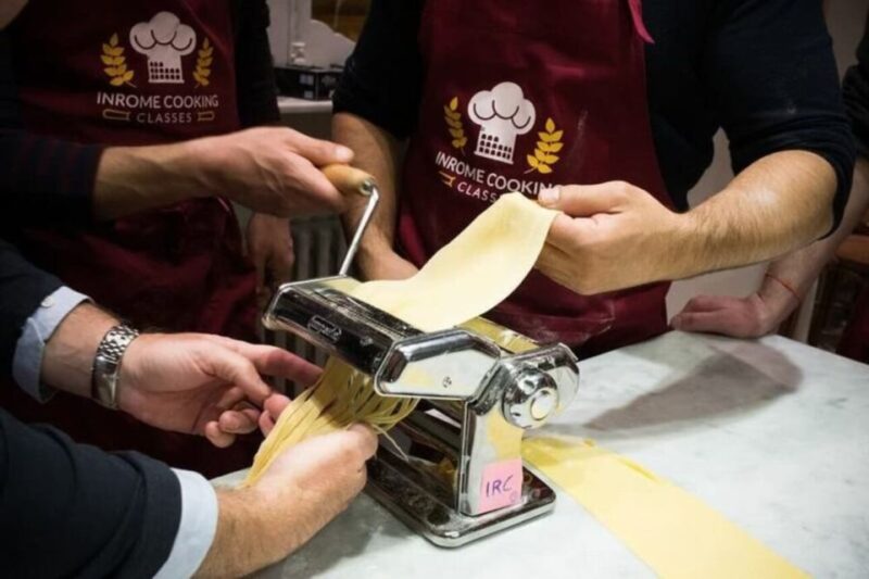 Pasta Making and Tiramisù Class in Rome (SHARED) - Gourmet Meal Preparation
