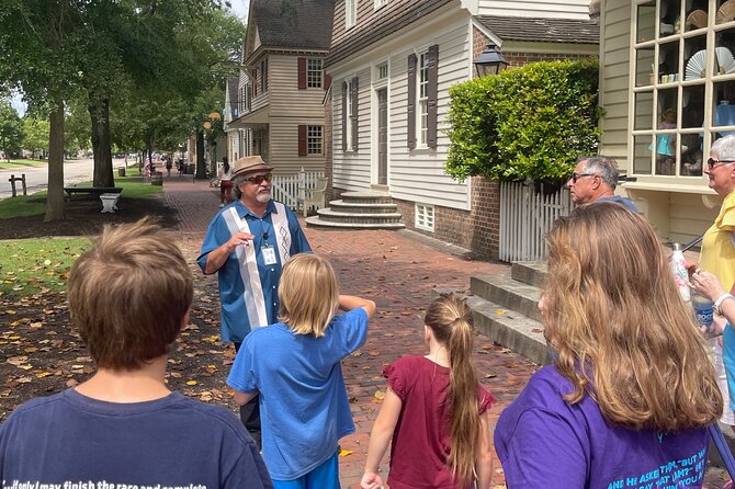 Patriots Tour of Colonial Williamsburg or Williamsburg 101 - Additional Details