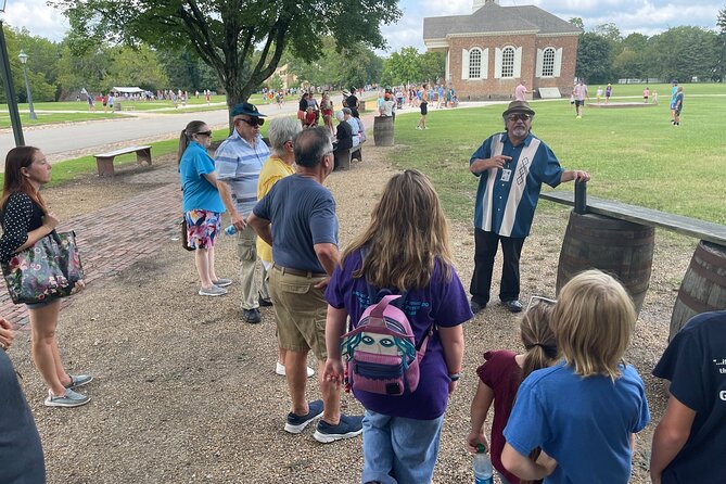 Patriots Tour of Colonial Williamsburg or Williamsburg 101 - Wheelchair and Accessibility Information
