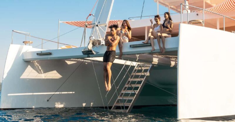 Pattaya: 3 Island-Hopping Full-Day Party Catamaran Cruise - Explore the Islands
