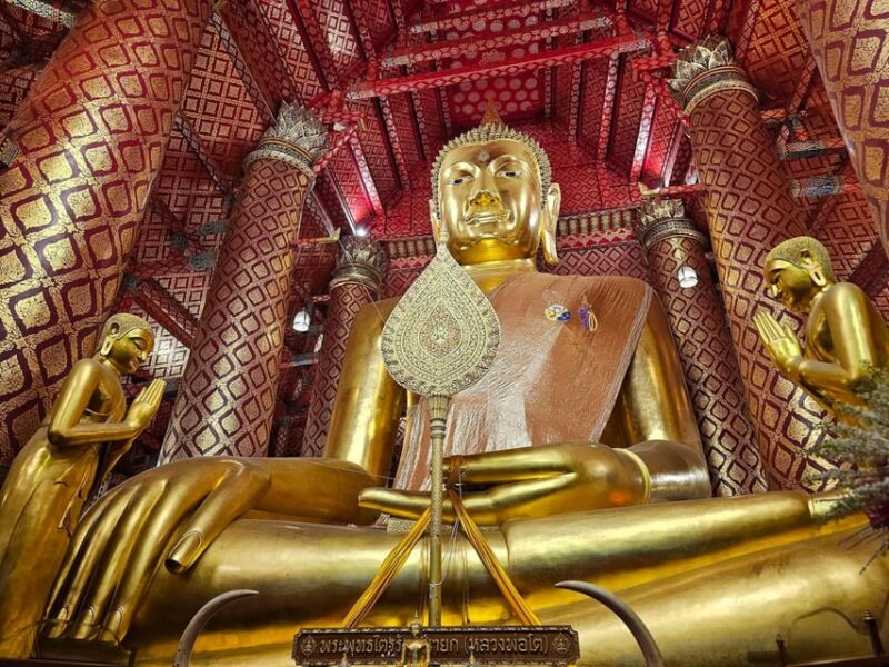 Pattaya: Day Trip to Ayutthaya With Private Longtail Tour - Private Car Transportation