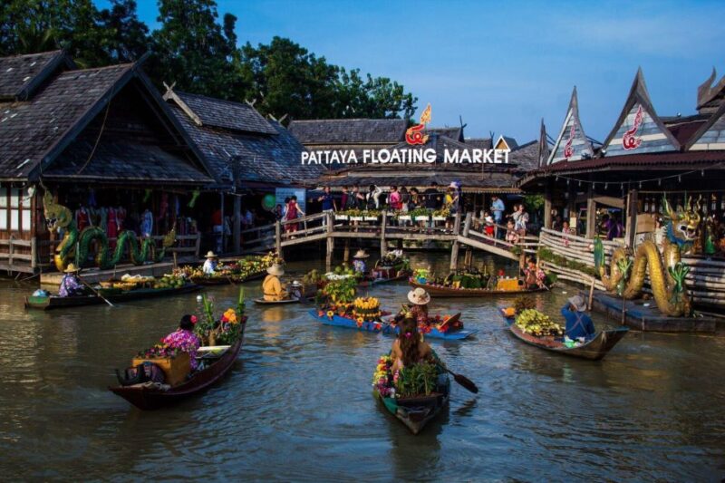 Pattaya: Floating Market Entry Ticket - Key Points