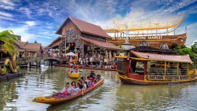 Pattaya: Floating Market Entry Ticket - Market Experience