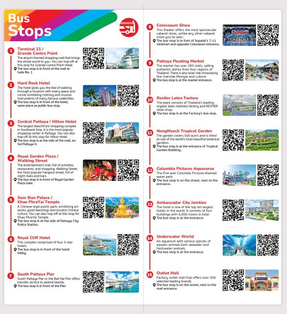 Pattaya: Hop-On Hop-Off Bus Tours - Discounts and Savings