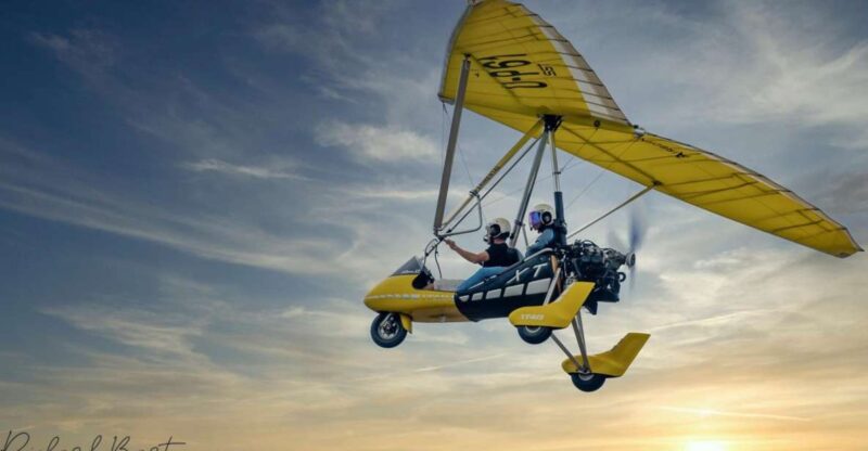 Pattaya Microlight Flying + Pickup Service by TSA Thailand - Key Points