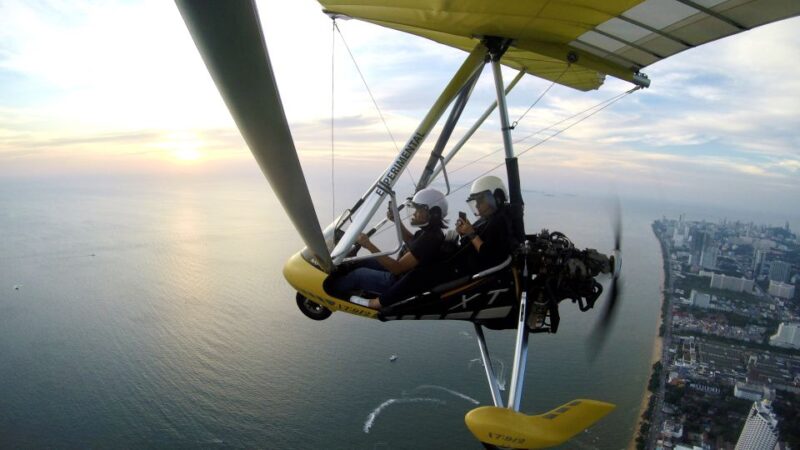 Pattaya Microlight Flying + Pickup Service by TSA Thailand - Flight Experience
