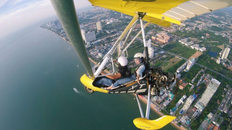 Pattaya Microlight Flying + Pickup Service by TSA Thailand - Additional Charges