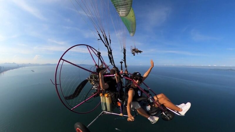 Pattaya: Paramotor Tour Add Pickup Service by TSA Thailand - Key Points