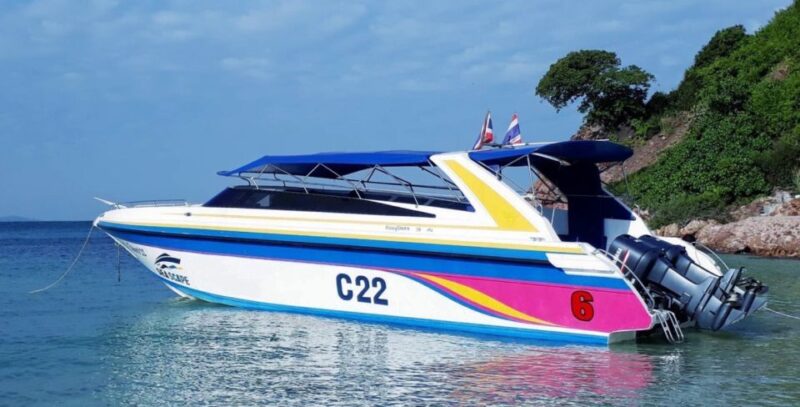 Pattaya: Private Speedboat to Coral Islands Cruise - Inclusions and Exclusions