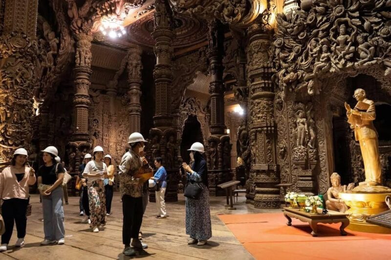 Pattaya: Sanctuary of Truth Entry Ticket With Transfer - Inclusions for the Sanctuary Tour