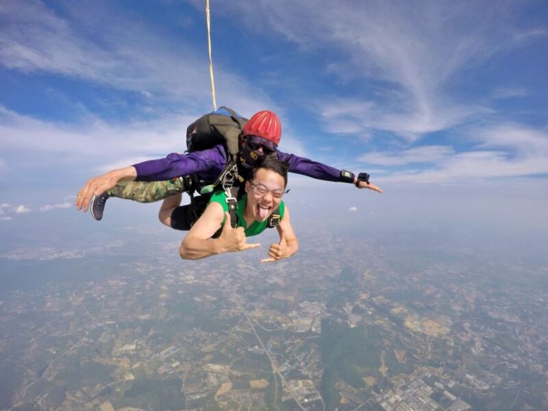 Pattaya: Skydive From 13,000 Feet With Hotel Transfers - Itinerary and Transport