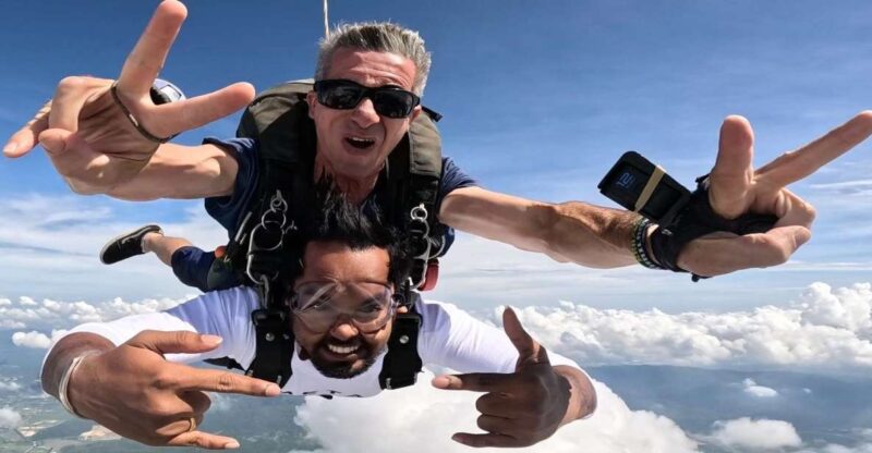 Pattaya: Tandem Skydive Deluxe Video & Photos - Transportation and Accessibility