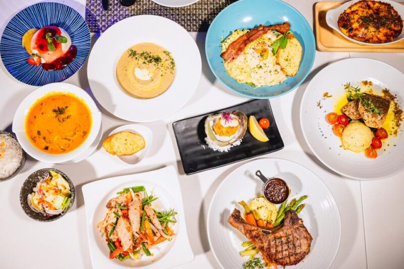 Pattaya: The Sky 32 at Grande CentrePoint Hotel - Fusion of International and Thai Cuisine