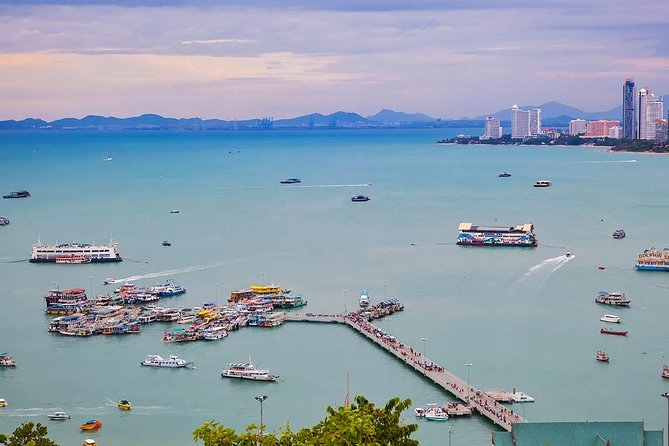Pattaya Viewpoint, Big Buddha & Floating Market With Lunch - Pattaya Sign at Bali Hai Pier
