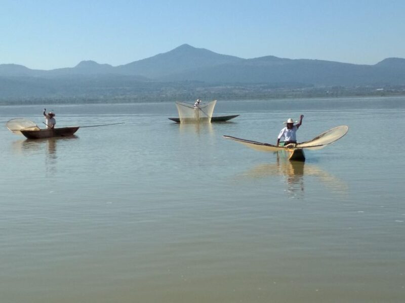 Pátzcuaro - Janitzio Tour to Watch the Butterfly Nets - Butterfly Net Fishing on Janitzio Island