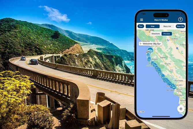 PCH: Big Sur Self-Guided Audio Tour From Monterey & Morro Bay - Cost-Effective