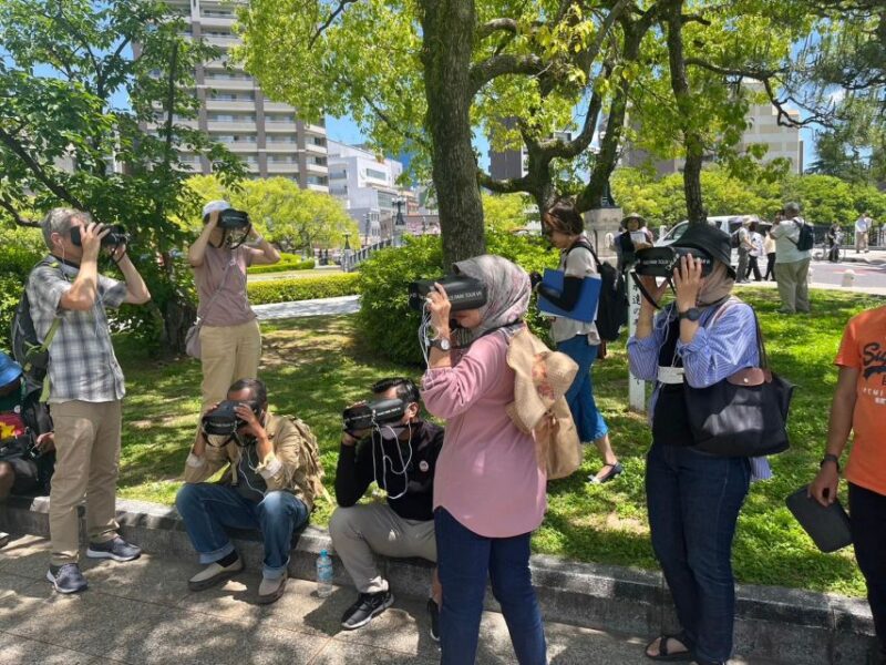 Peace Park Tour VR/Hiroshima - Experiencing the VR Tour