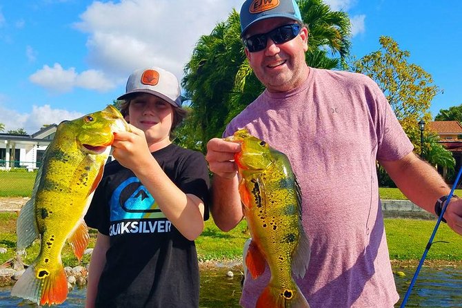 Peacock Bass Fishing Trips Near Miami Florida - Private Tour and Group Size