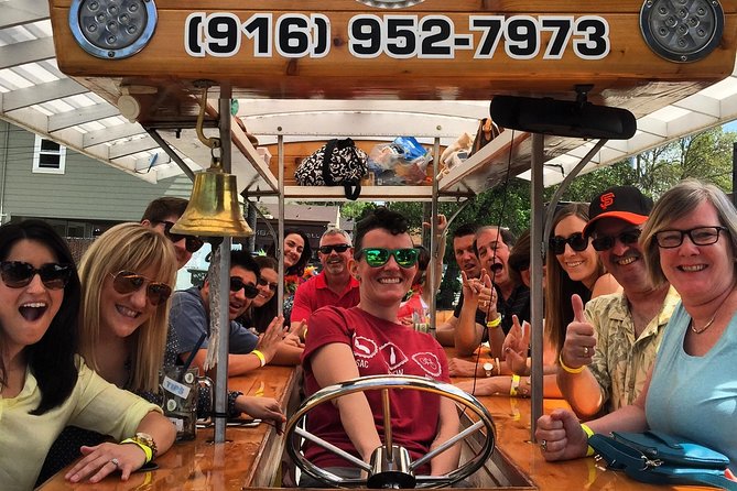 Pedal, Drink, and Bar Hop Through Sacramento on a 15 Seat Beer Bike - Meeting Point and Pickup Location