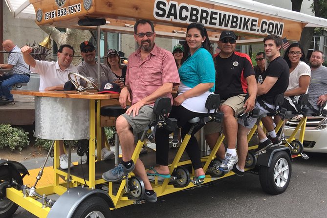 Pedal, Drink, and Bar Hop Through Sacramento on a 15 Seat Beer Bike - Duration and Stops at Brewpubs