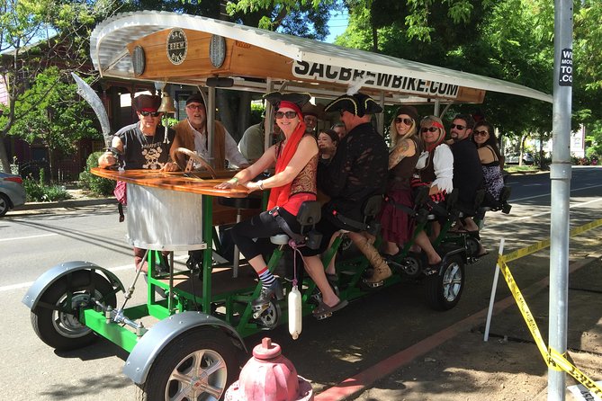 Pedal, Drink, and Bar Hop Through Sacramento on a 15 Seat Beer Bike - Additional Information