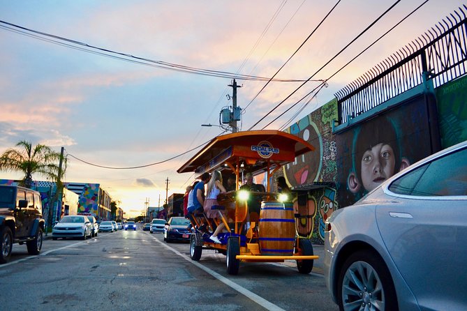 Pedal Pub Miami Wynwood Graffiti Bar Tour Private Ride - Tour Meeting and Pickup Details
