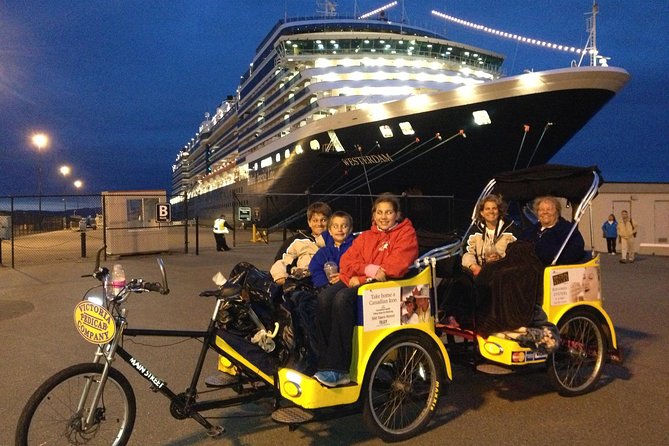 Pedicab Tour of Victoria From Cruise Ship Terminal - Minimum Requirements