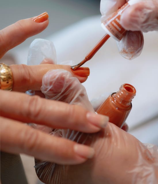 Pedicure Manicure With Nail Polish Home Services - Health and Beauty Benefits
