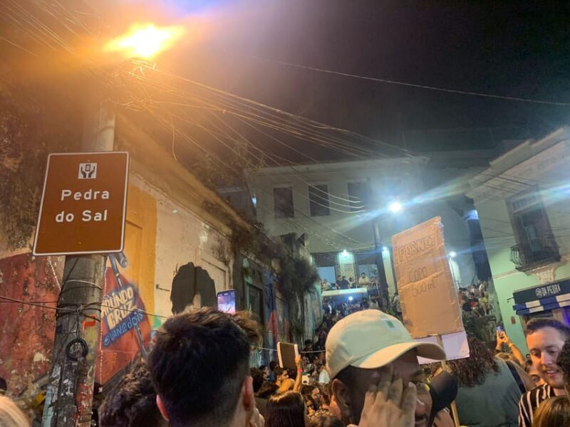 Pedra Do Sal: Live Samba Night With Local Guide & Drink - Connection With Local Community