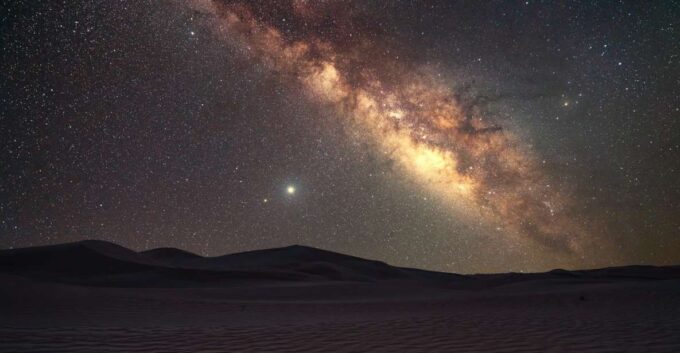Peeps Billions of Star Experience With Desert & Camel Safari - Breathtaking Desert Scenery