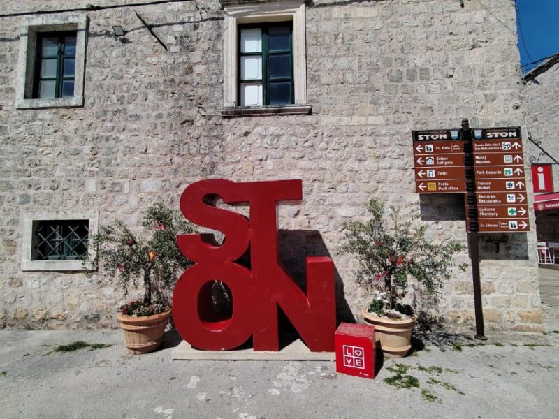PelješAc: Ston Walking Tour + Wine & Food Tasting - Guided Tour Highlights