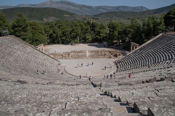 Peloponnese: Mycenae Nafplio Epidaurus Private Tour & Audio - Temple of Asclepius