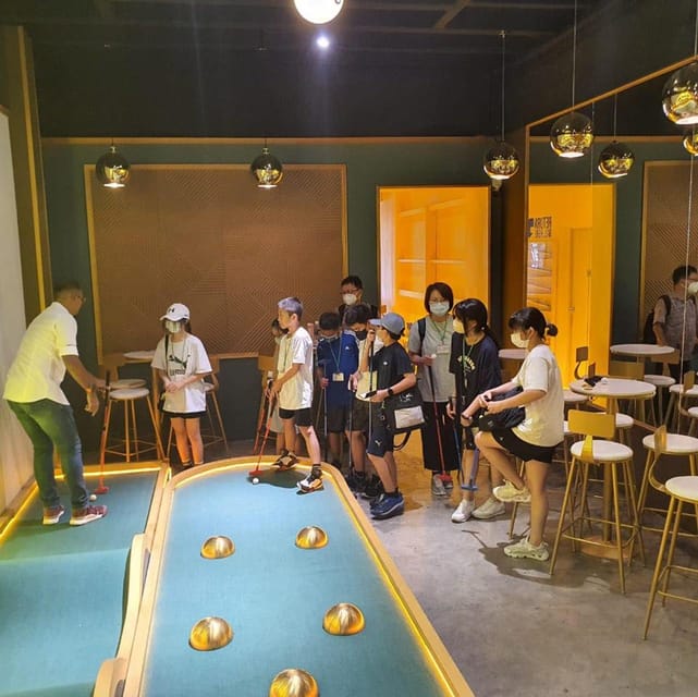 Penang : DE8000 Mini Golf Café Ticket - What to Expect