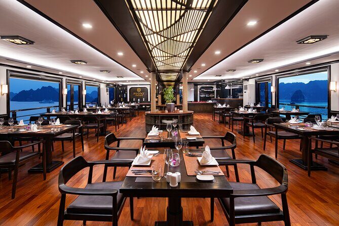 Peony Cruise Luxury Cruise in Halong Bay & Lan Ha Bay (2D1N) - Key Points