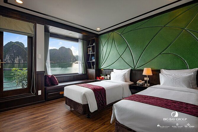 Peony Cruise Luxury Cruise in Halong Bay & Lan Ha Bay (2D1N) - Day 2: Sunrise Tai Chi, Cave Visit, and Return