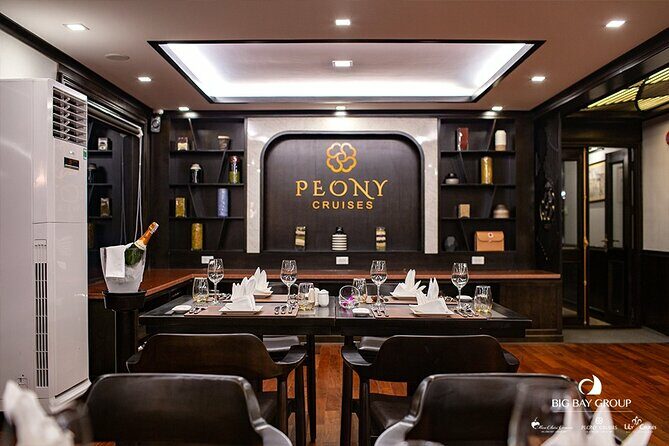 Peony Cruise Luxury Cruise in Halong Bay & Lan Ha Bay (2D1N) - Whats Included and Whats Not