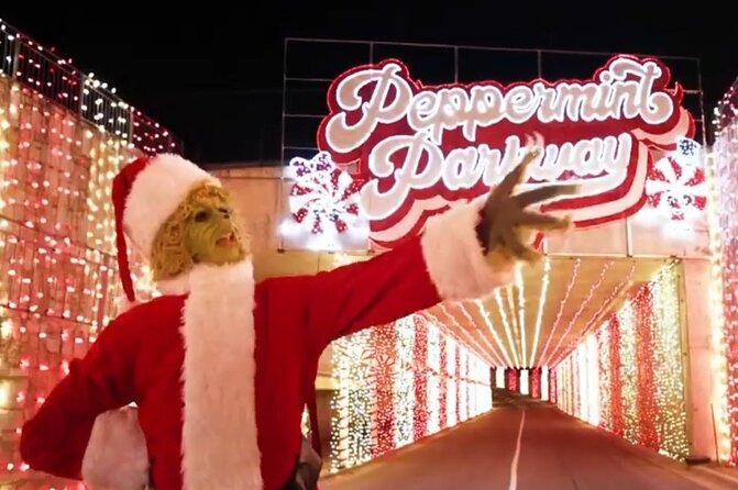 Peppermint Parkway Christmas Lights Tour Austin - Tour Overview
