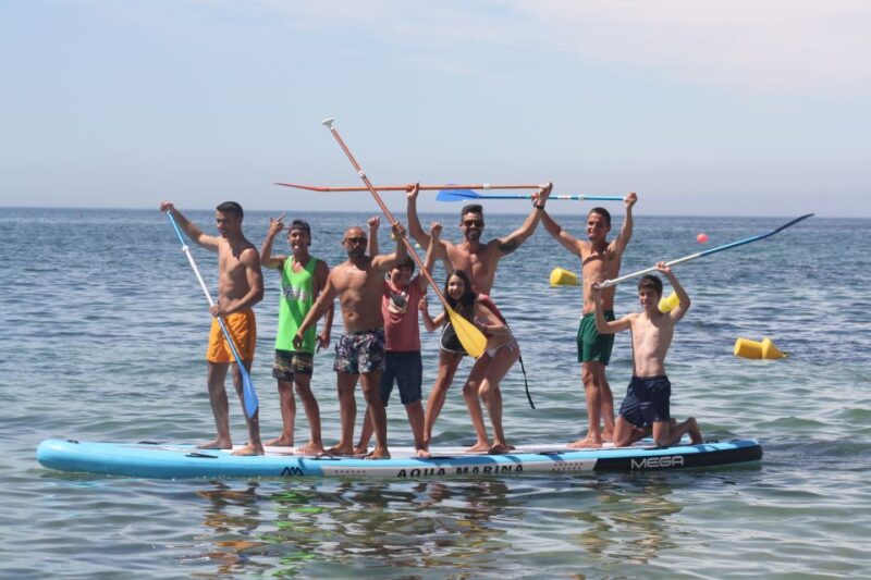 Pêra Assembly: Mega Stand Up Paddle Board Group Experience - Key Points