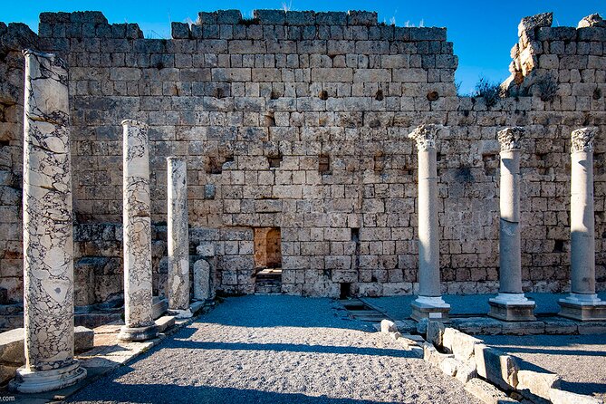 Perge, Aspendos, Side, and Waterfall (Sightseeing) Excursion, Trip, Daily. - Iconic Temple Visit