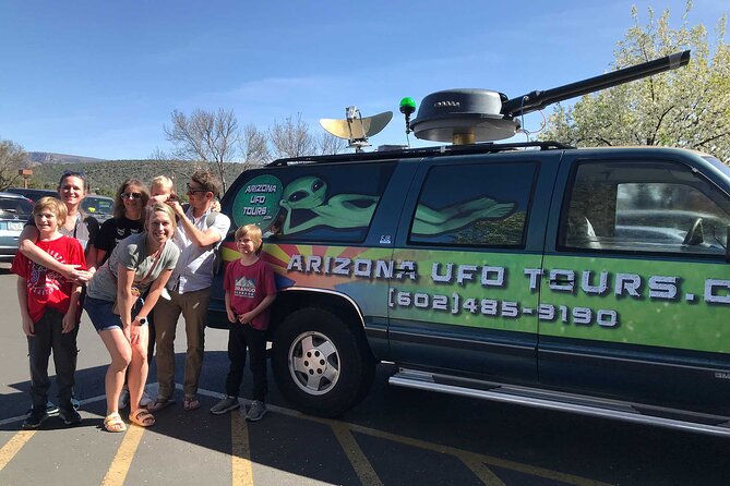 PERSONAL Sedona UFO Tour (Minimum 3 Adults) - Tour Inclusions