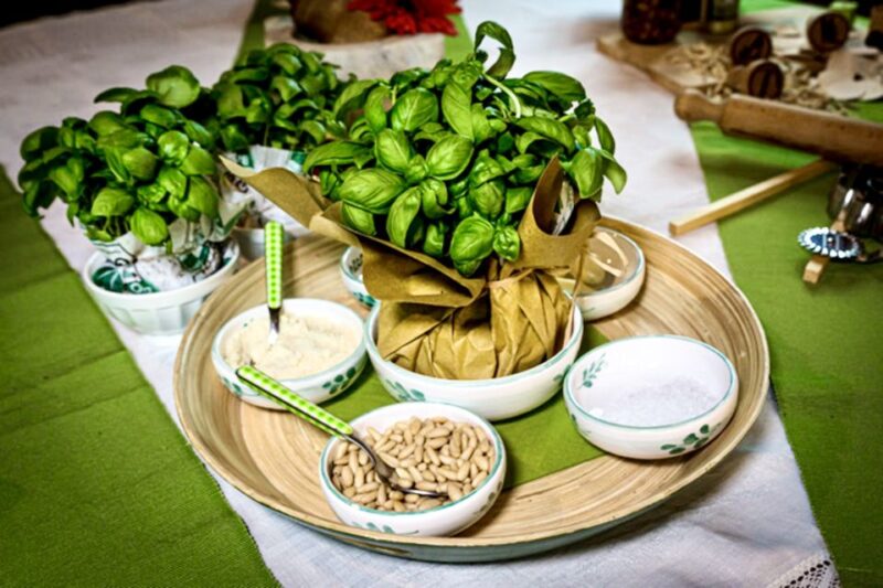 Pesto Making Class in Historic Building in Genoa - Culinary Details