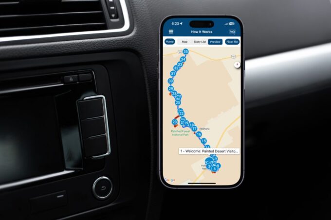 Petrified Forest National Park Self-Guided Audio Tour - How to Download the App