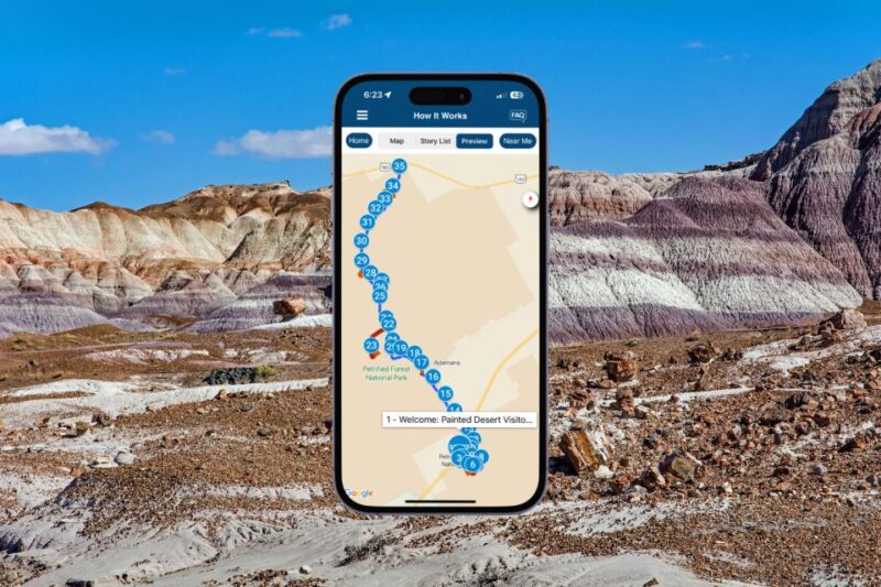 Petrified Forest National Park Self-Guided Audio Tour - Key Stops Along the Tour
